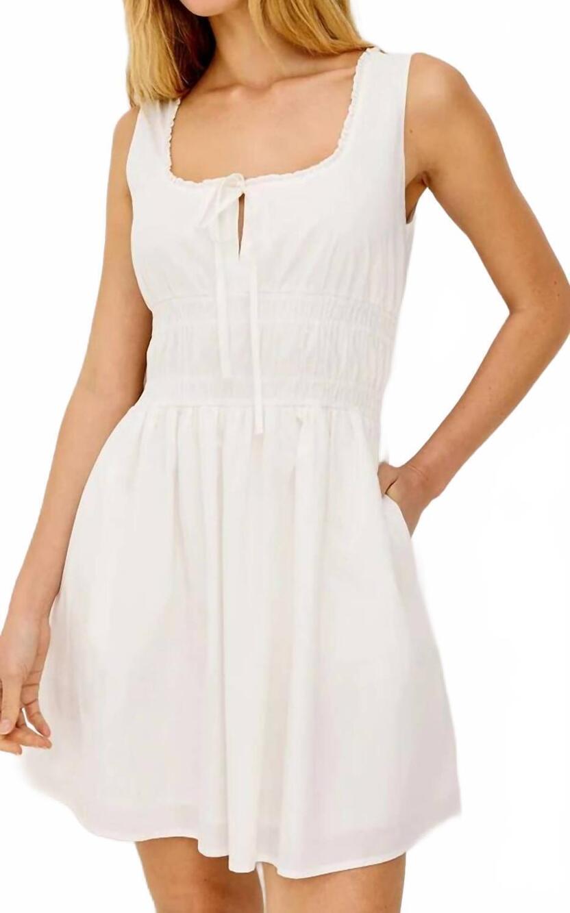 NEW RAILS cosette dress in white